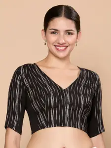 Studio Shringaar Printed Saree Blouse