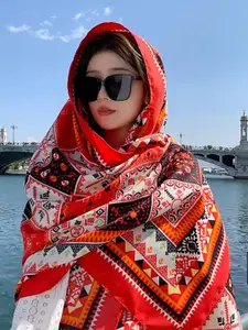 QUECY Women Printed Scarf