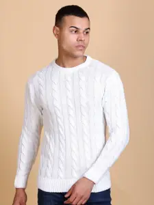 Dzant Men Cable Knit Cardigan