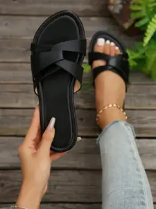 Jbarg Women Open Toe Flats