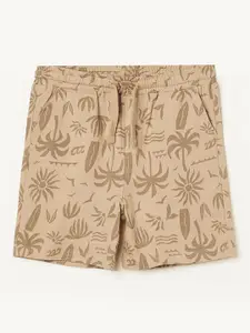 Fame Forever by Lifestyle Boys Cotton Floral Printed Shorts