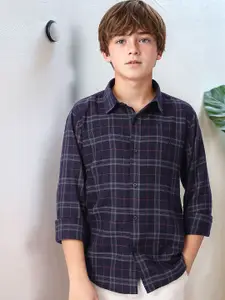 Nautica Boys TartanTales Cotton Casual Shirt