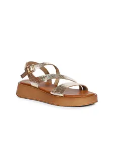 Viviblu Leather Women Platform Sandals