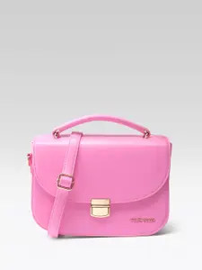 Allen Solly Solid Structured Satchel