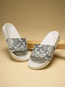 Red Tape Women Printed Sliders