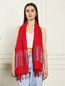 HANDICRAFT PALACE Women Tasselled Scarf