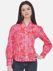 KALINI Women Classic Floral Printed Casual Shirt