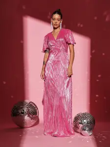 all about you Women Embellished Maxi Dress