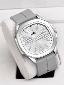 ON TIME OCTUS Men Brass Dial & Straps Analogue Watch MT-62