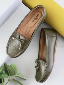 pelle albero Women Core with Bows Flats