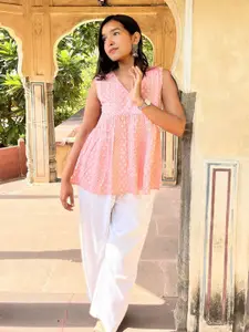 PINGAKSH Women Geometri Print Top