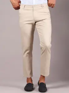 V-Mart Men Mid-Rise Cotton Chinos Trousers