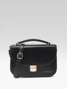 Allen Solly Solid Structured Satchel