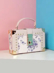 Mochi Colourblocked PU Oversized Structured Satchel