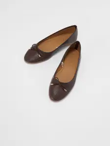 Forever Glam by Pantaloons Women Fashion with Bows Flats Ballerinas