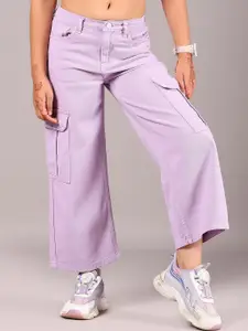 V-Mart Girls Regular Fit Mid-Rise Light Fade Jeans