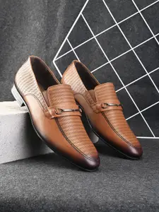 pelle albero Men Leather Formal Slip-Ons