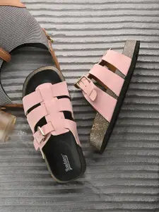 The Roadster Lifestyle Co. Women Open Toe Flats