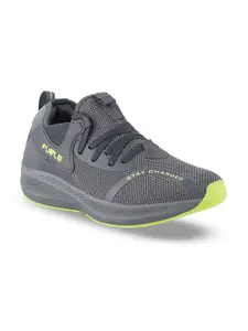 FUEL Wine Men Running Lace-Ups Non-Marking Shoes