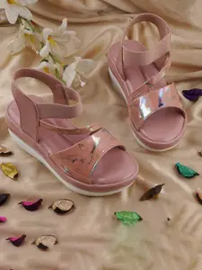 BAESD Girls Embellished Wedge Sandals