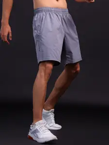 Technosport Men Solid Relax Fit  Sports Shorts With Technolite