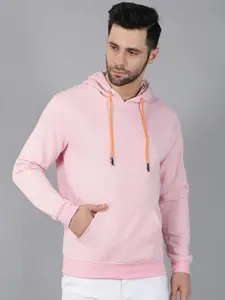 The Roadster Lifestyle Co. Men Hooded Pure Cotton Antimicrobial Pullover Sweatshirt