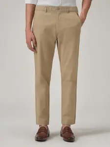 Banana Club Men Original Taupe Beige Cotton Chinos Trouser