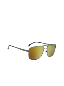 Carrera Men Aviator Sunglasses with UV Protected Lens CARRERA 8051 S KJ1 57VP