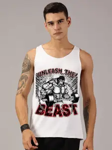 Rodzen Men Typography Printed T-shirt