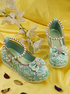 LMG Lifestyle Girls Flatform Peep Toes