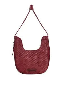 CLASSICUIR Strasbourg Basket Weave Hobo