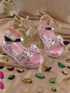 BAESD Girls Embellished Wedge Sandals