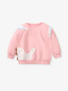 YK Girls Pullover Sweatshirt