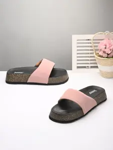 The Roadster Lifestyle Co. Women Casual Slip-On Open Toe Flats