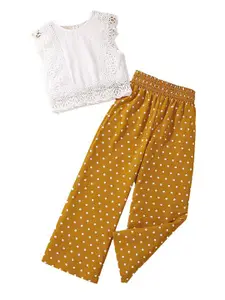 StyleCast x Revolte Girls Round Neck Top With Trousers