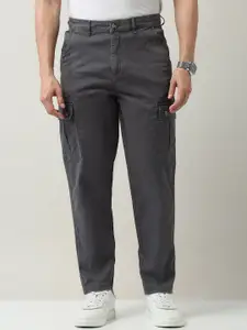 AD By Arvind Men Mid-Rise Relaxed Tapered Fit Cargos
