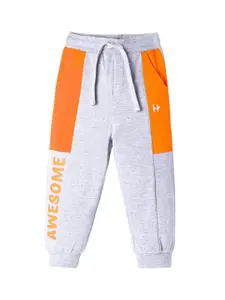 Honeyhap Boys Regular Fit Pure Cotton Bio Finish Joggers