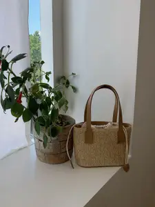 CORSICA Bucket Satchel with Tasselled