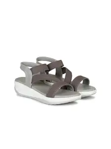 H.M. LADIES FOOTWEAR Women Wedge Heel Sandals