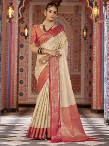 elora Woven Design Zari Kanjeevaram Saree