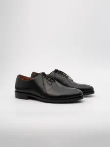 KOZASKO Men Leather Formal Oxfords