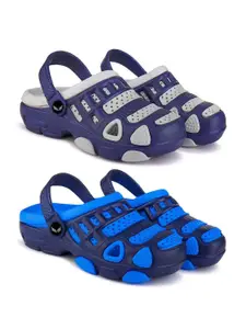 BERSACHE Boys Set Of 2 Clogs