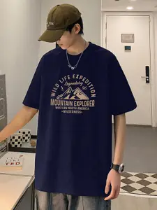 StyleCast x Revolte Men Printed T-shirt