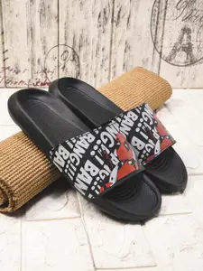 PERY PAO Men Printed Flip Flop Sliders