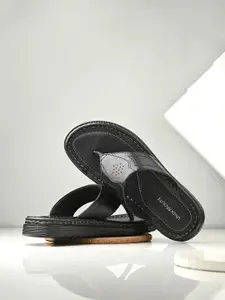 UNDERROUTE Men Leather Comfort Sandals