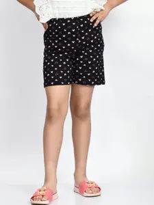 BAESD Girls Conversational Cotton Regular Shorts