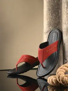 UNDERROUTE Men Leather Comfort Sandals