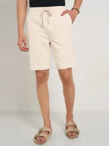 7 Alt by Pantaloons Men Printed Relaxed Fit Mid-Rise Cotton Shorts