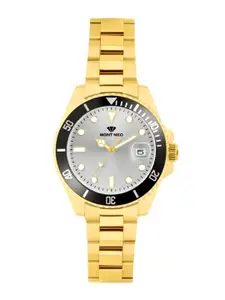 MONT NEO Men Dial & Bracelet Style Straps Analogue Watch 3507E-M2203