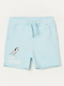 Juniors by Lifestyle Boys Printed 101 Dalmatians Regular Fit Mid-Rise Shorts